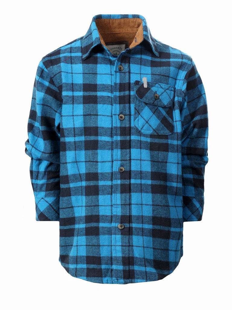 LS-84FC PLAID WOVEN - 6 COLORS ( GROUP 1 ) - SIZE 4-18