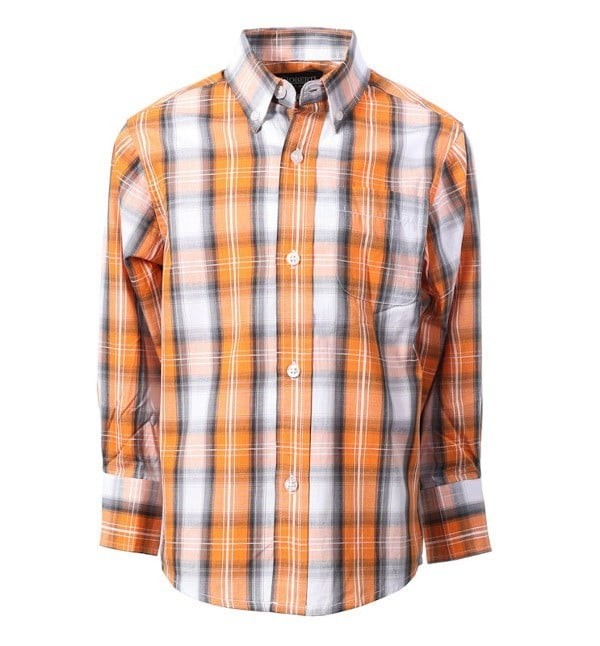 LS-82 PLAID LONG SLEEVE - 7 COLORS ( GROUP 1 ) SIZE 4-18