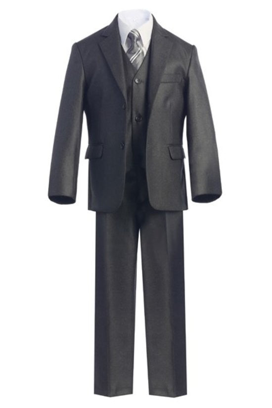 ST-9018-27-7 PC-CHARCOAL-SHINY-SLIM-SIZE 7-12