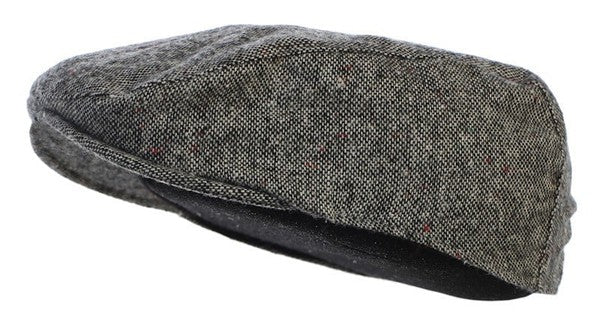 IVY-92-Men's Tweed Ivy Cap w/ Soft Lining