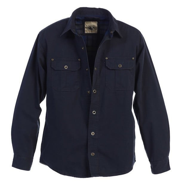 CJ-97-Men's Twill Jacket with Flannel Lining