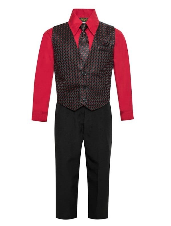 V1788-VEST-SET-5 COLORS-SIZE 8-14
