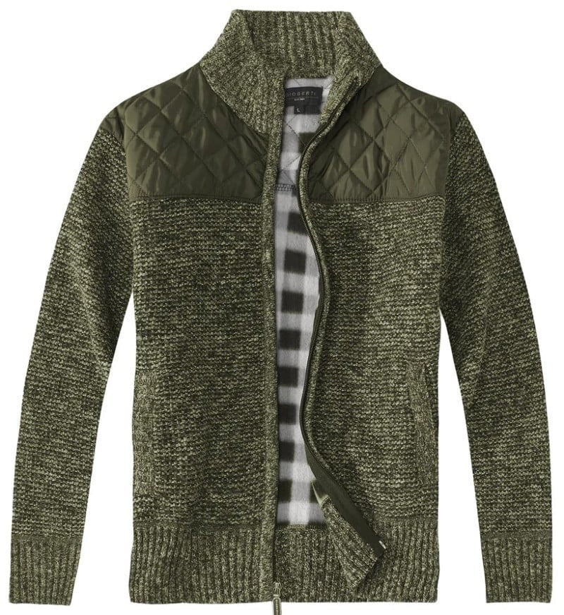SW-910-Men's Cardigan Sweater