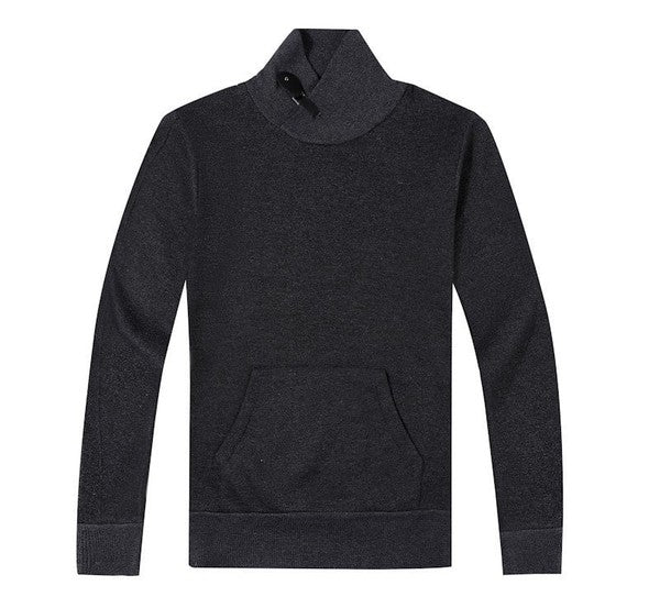 SW-922-Men's Turtleneck Collar Sweater