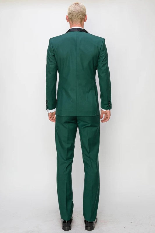 8745-TUXEDO-GREEN-3PC-SLIM-REGULAR-SIZE 34R-44R