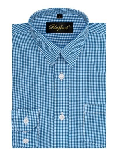 S701-Plaid Oxford-11 COLORS-Size 8-14