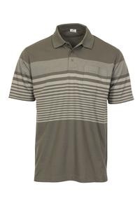 PS-947-Men's Multi-Striped Polo Shirt