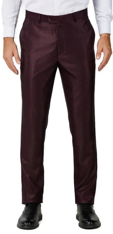 P-0408-MAROON-SHINY-SIZE 30-42