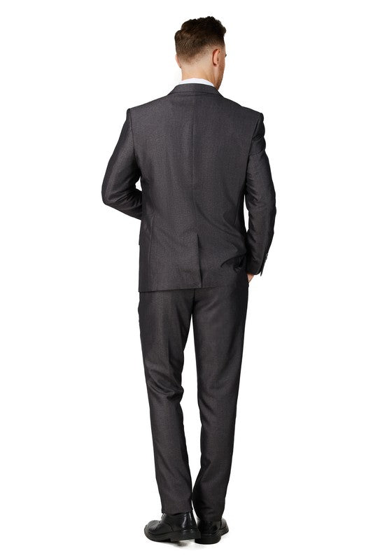 2303-CHAR-TEXTURED-3PC-SLIM-REGULAR-SIZE 46R-56R