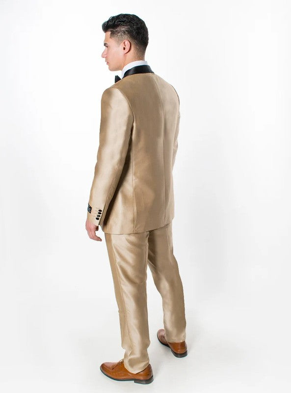 8283-TUX-SHINY-BEIGE-3PC-SLIM-REGULAR-SIZE 34R-44R