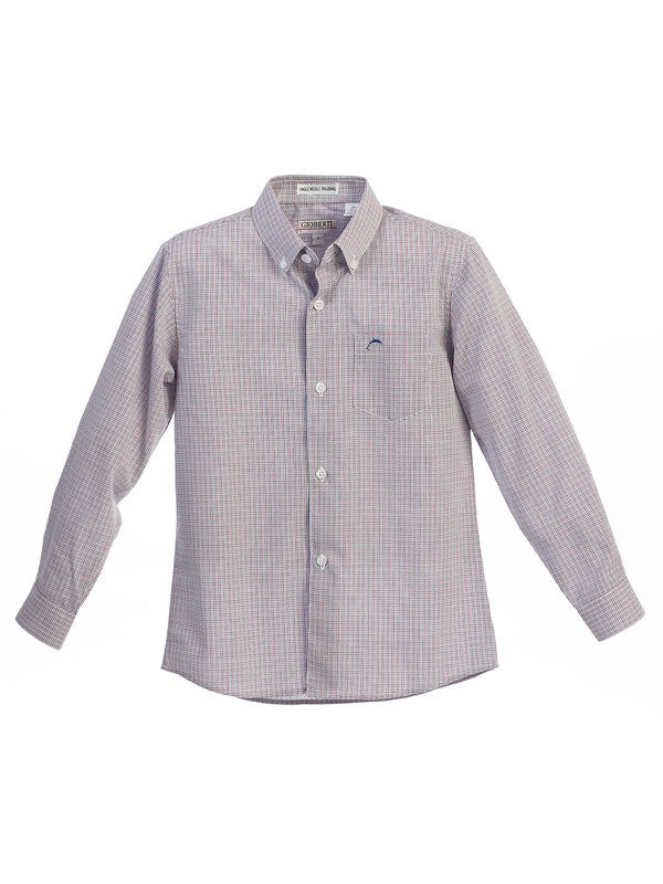 DS-83-OXFORD-PLAID-6 COLORS-SIZE 4-18