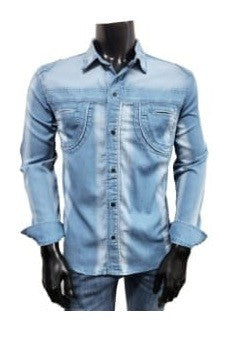 CSS-4001-LIGHT-BLUE-STRETCH-SLIM-LONG-SLEEVE