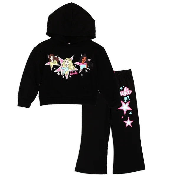 BARBIE Girls 4-6X 2-Piece Fleece Set Pack of 6