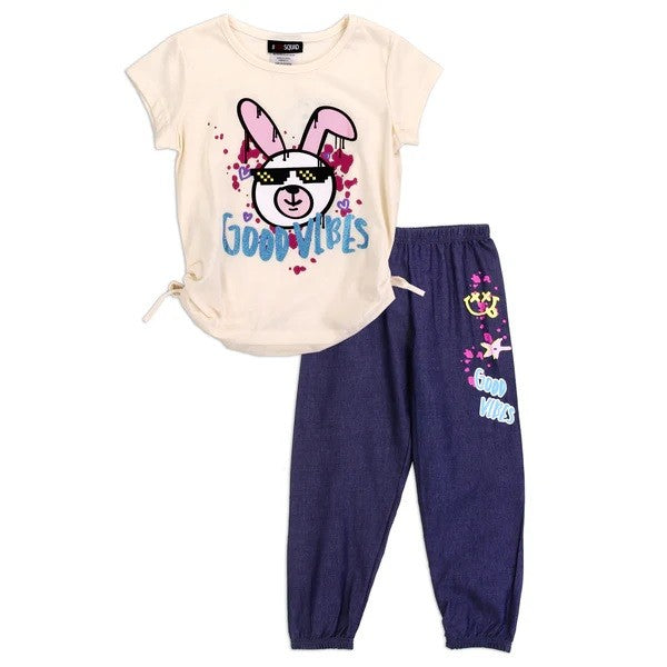 GIRL SQUAD Toddler Girls 2-PC Jogger Set Pack of 6