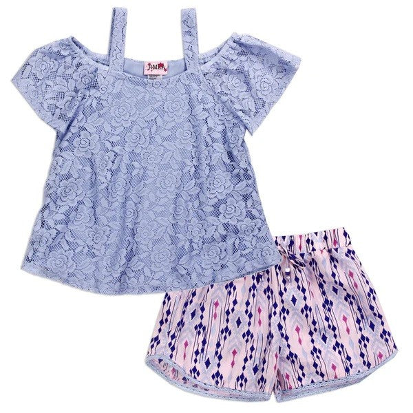 RMLA 4-6X Girls 2-Piece Short Set Pack of 6