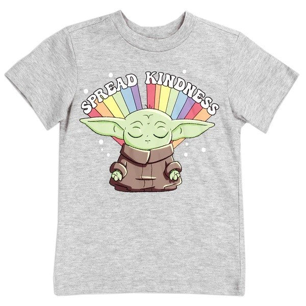 BABY YODA Girls Toddler T-Shirt Pack of 6