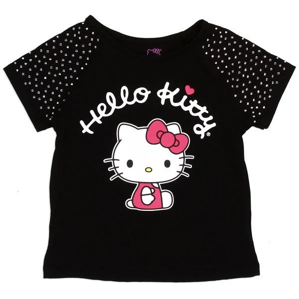 HELLO KITTY Girls 4-6X Fashion Top Pack of 6