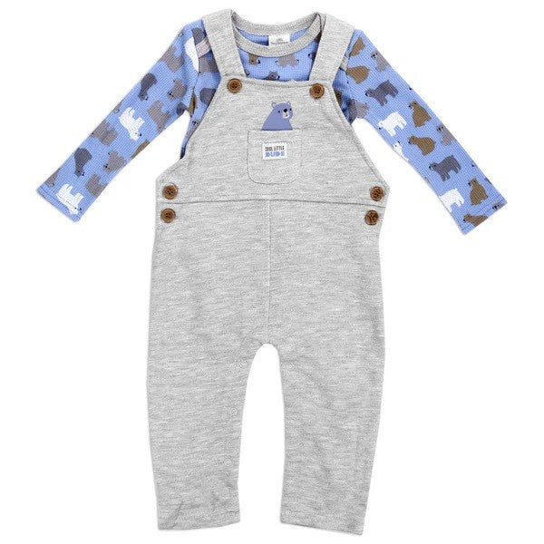 LITTLE BEGINNINGS Newborn 2-PC Overall Pack of 6
