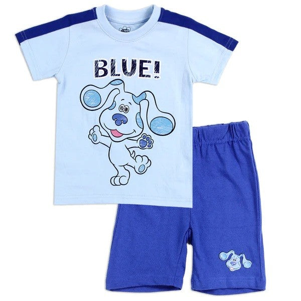 BLUES CLUES Boys Toddler 2-PC Short Set Pack of 4