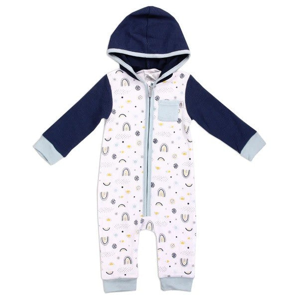 ATTITUDE BABY Boys Hooded Coverall Pack of 6