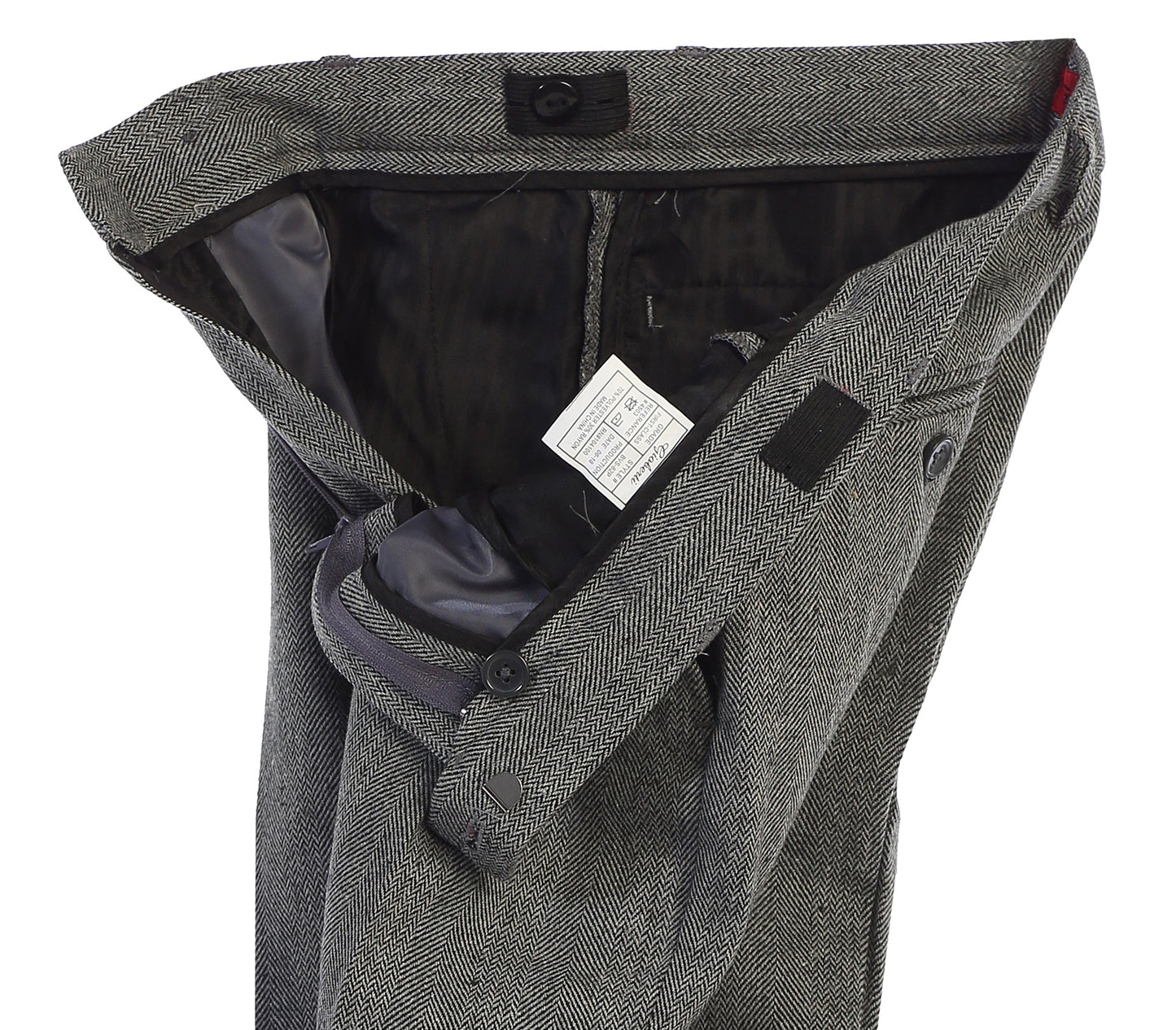 Boys 2 Piece Tweed Plaid Vest and Pants Set