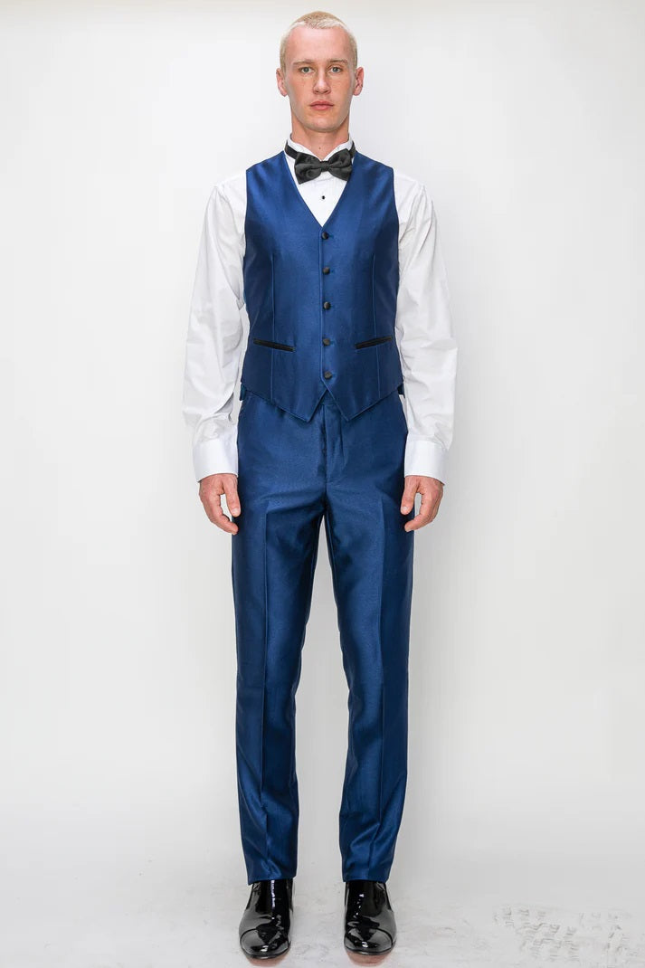 1889-LIGHT NAVY-TUXEDO-3PC-SIZE 34S-46S & 34R-56R & 38L-56L