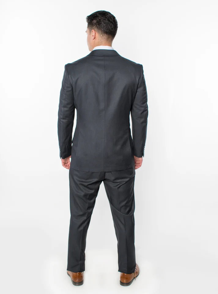 8745-CHARCOAL-SLIM FIT-3PC-SIZE 34S-46S & 34R-56R & 38L-56L