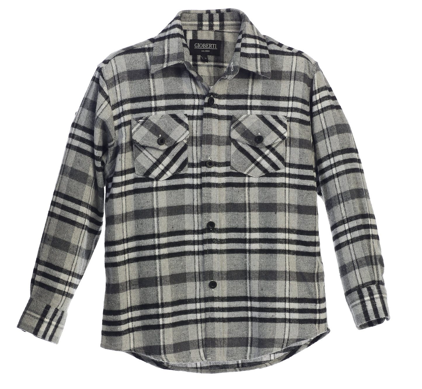 LS-82F Boy's Long Sleeve Flannel Shirt