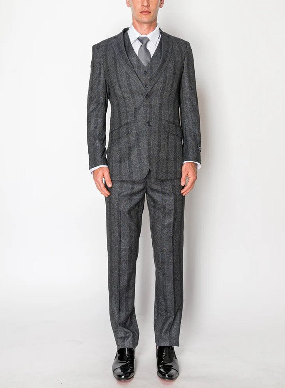 6155-CHAR-CHECKER-3PC-SLIM SIZE 34S-46S & 34R-56R & 38L-56L