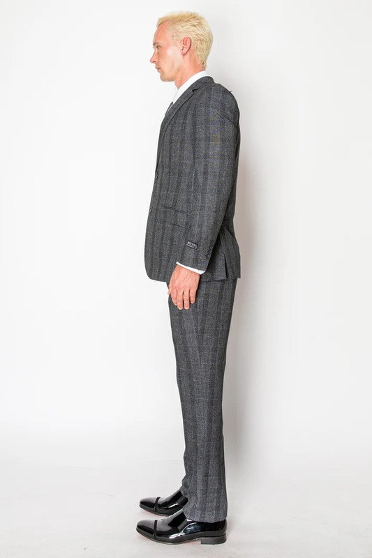 6155-CHAR-CHECKER-3PC-SLIM SIZE 34S-46S & 34R-56R & 38L-56L