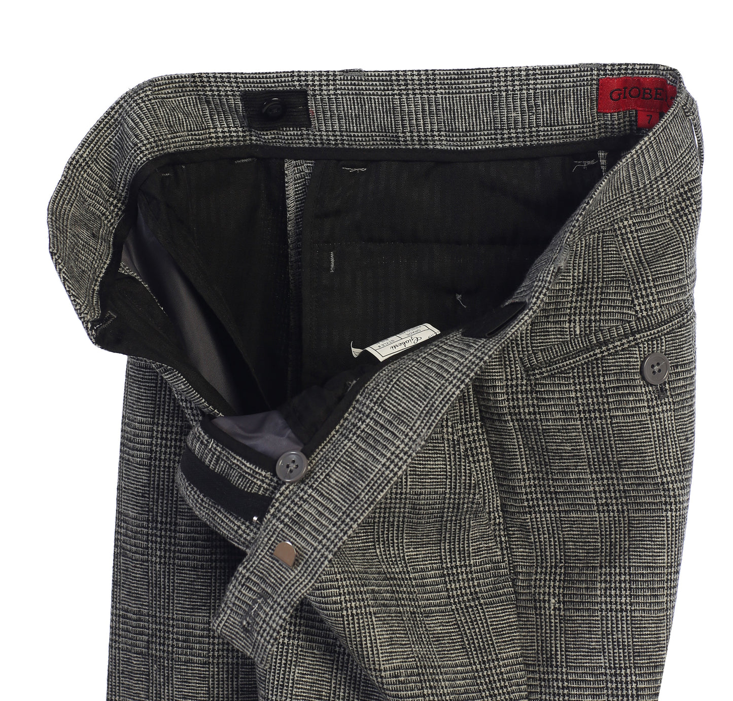 Boys 2 Piece Tweed Plaid Vest and Pants Set
