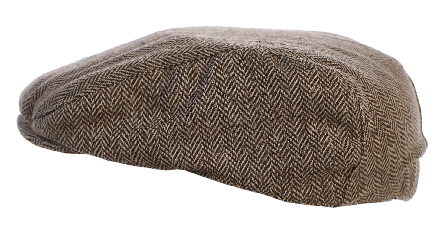 IVY-82 Classic Newsboy Cap, Ivy Flat Cap - 10 COLORS - SIZE NB-S-M-L