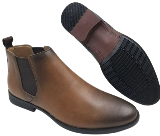 MEN-BOOT-B02 ( PRICE IS FOR ONE PACK - 12 PCS )