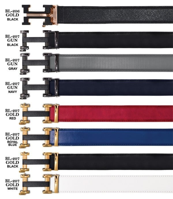 BL-206/207 Fashion Design Belt (PACK COMES IN 10PCS EACH STYLE)