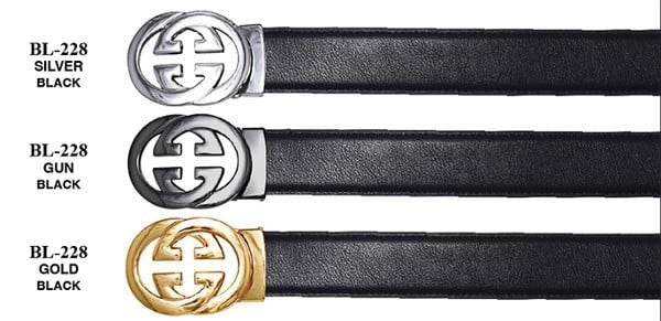 BL-228 Fashion Design Belt (PACK COMES IN 10PCS EACH STYLE)