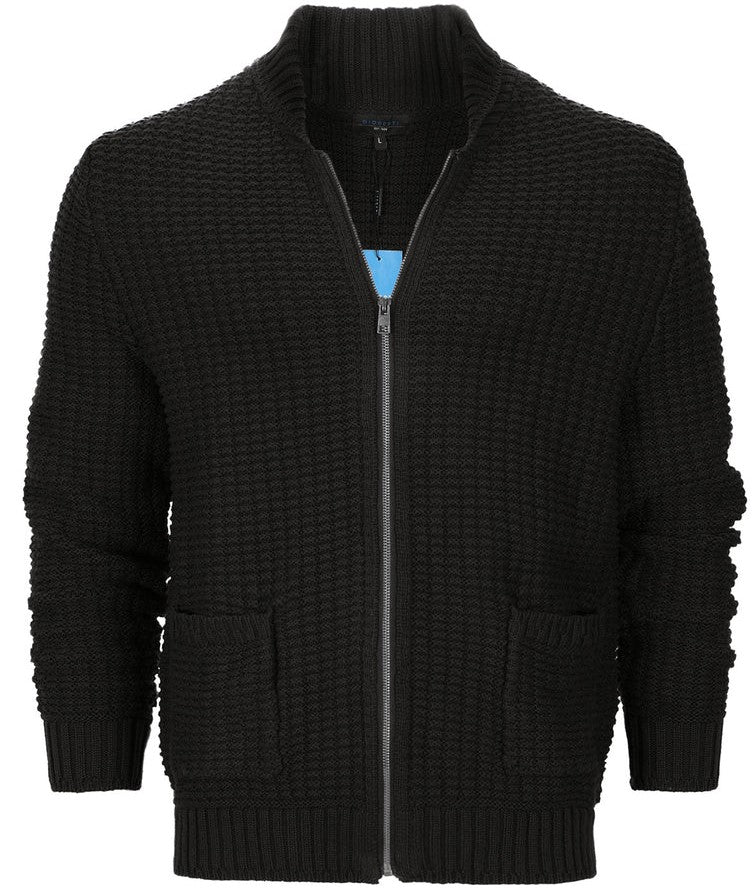 AF-1207 MEN'S MILANO RIB KNITTED SWEATER