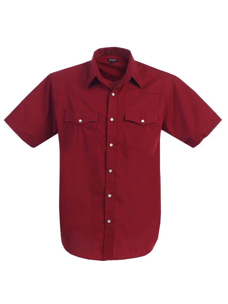 MEN'S WESTERN STYLE SHORT SLEEVE SHIRT