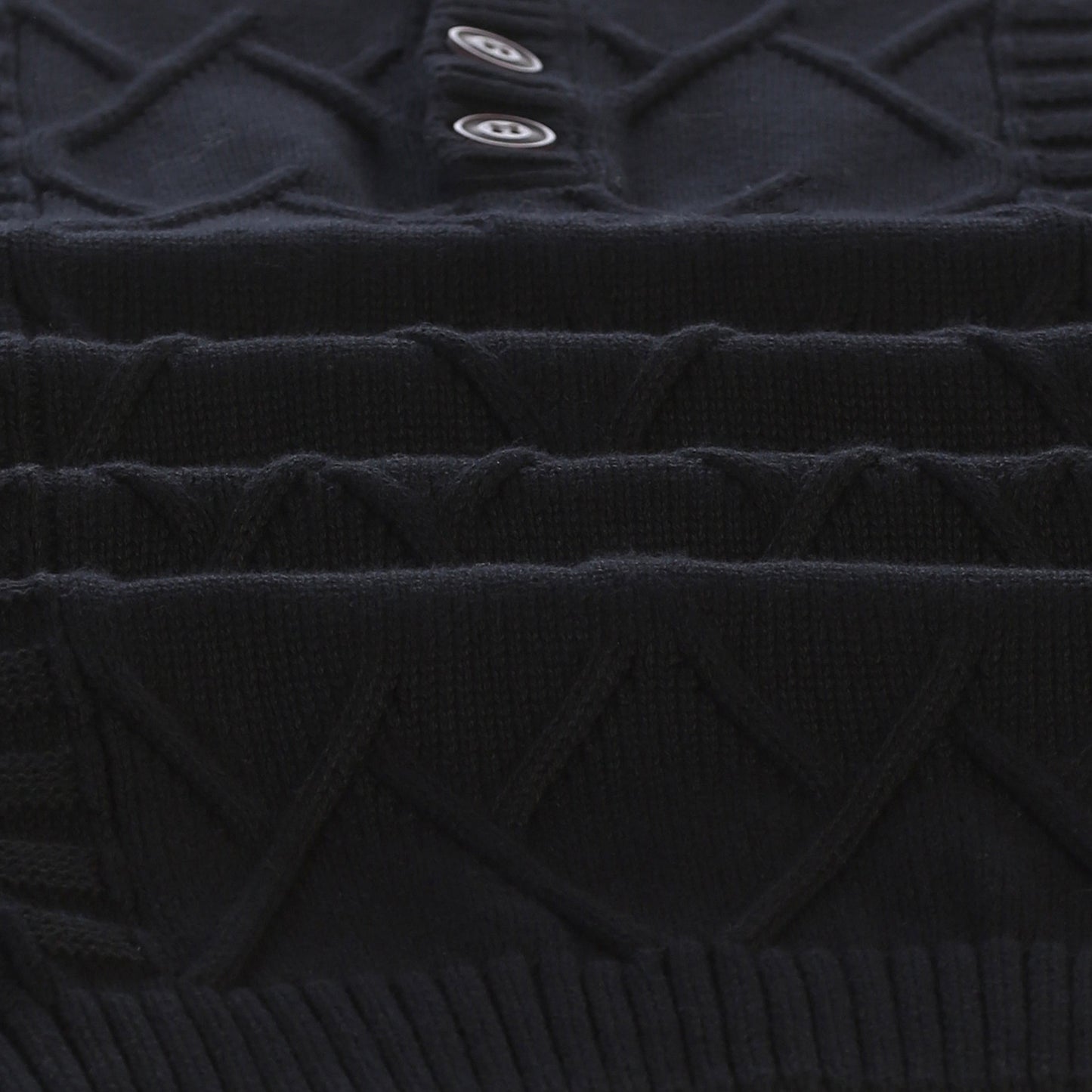 AF-1206 Men's Button Down Collar Pullover
