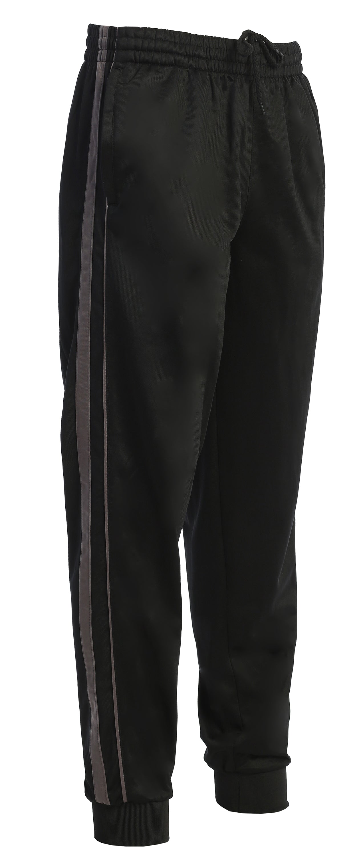 TP-962 MEN'S ATHLETIC TRACK PANTS WITH RIBBED CUFF LEG