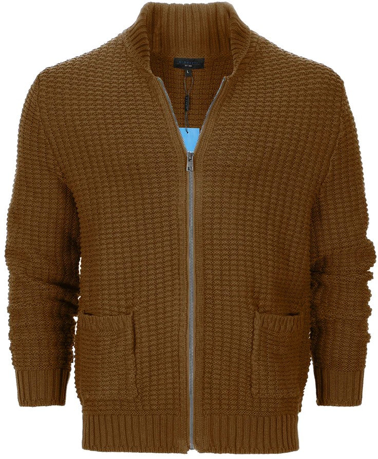 AF-1207 MEN'S MILANO RIB KNITTED SWEATER