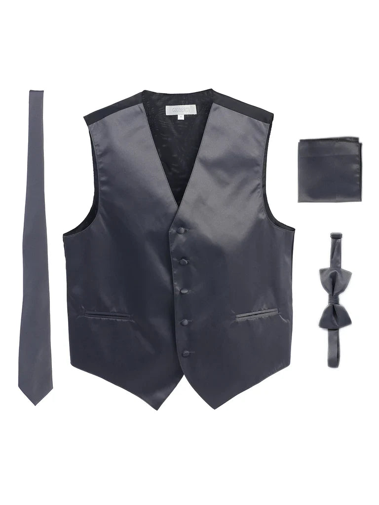 VSM4-MEN'S 4 PC VEST SET