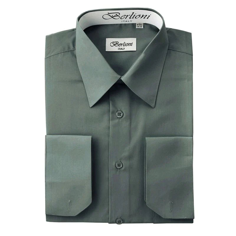 MAGEN KID'S BL-DRESS-SHIRT-B