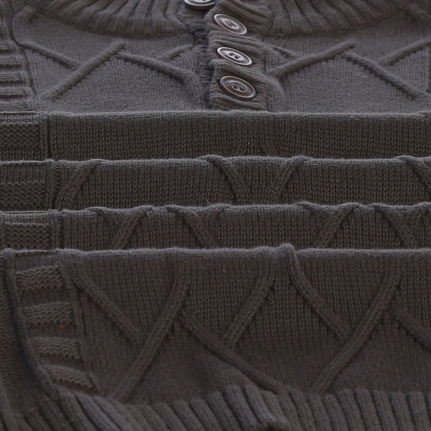 AF-1206 Men's Button Down Collar Pullover
