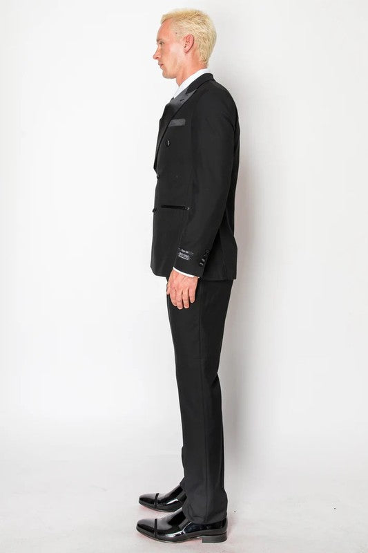 DB-8745-TUX-BLACK-D-BREAST-SLIM-SIZE 34S-46S & 34R-56R & 38L-56L