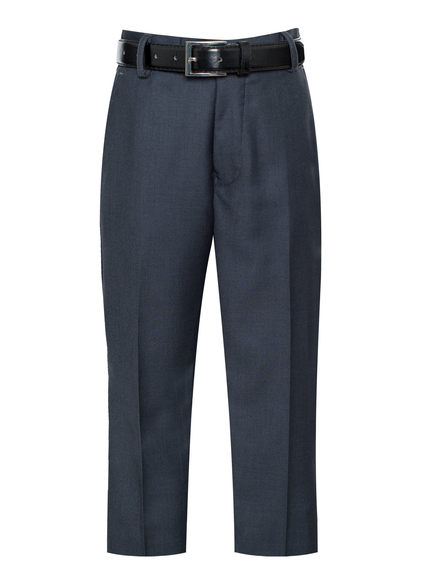 DP-26 BOY'S SLIM FIT FORMAL DRESS PANT WITH BELT IN BLCK-NAVY-BEIGE-GRAY SIZE 1-18
