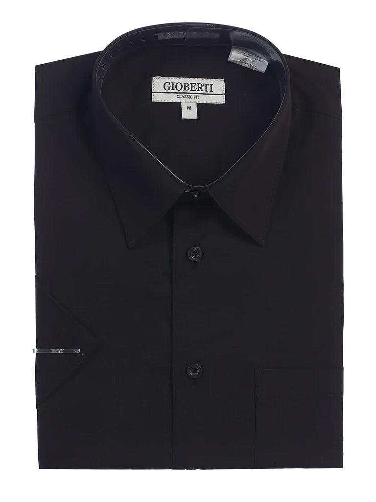 MEN'S SHORT SLEEVE DRESS SHIRT