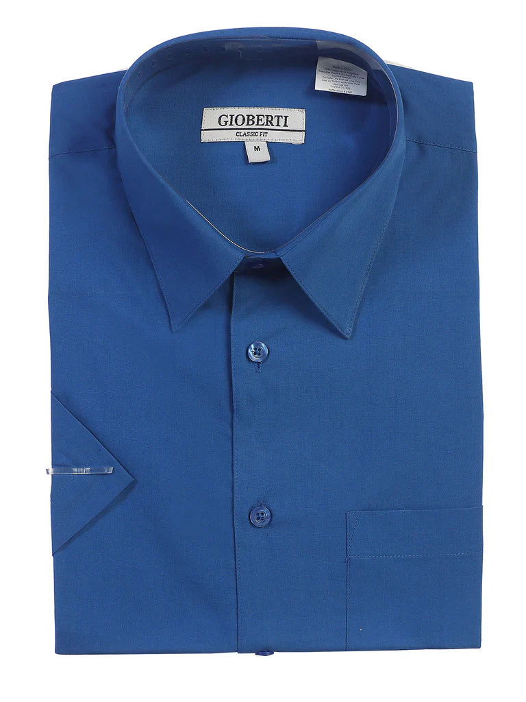 MEN'S SHORT SLEEVE DRESS SHIRT