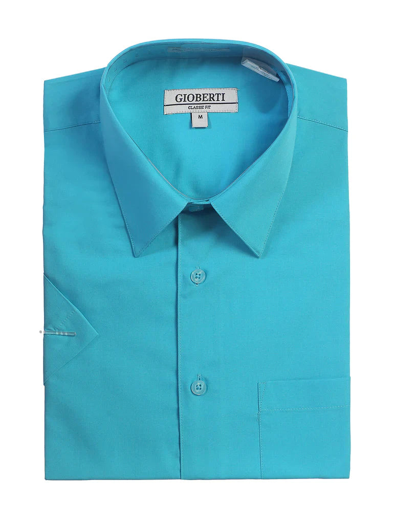 MEN'S SHORT SLEEVE DRESS SHIRT