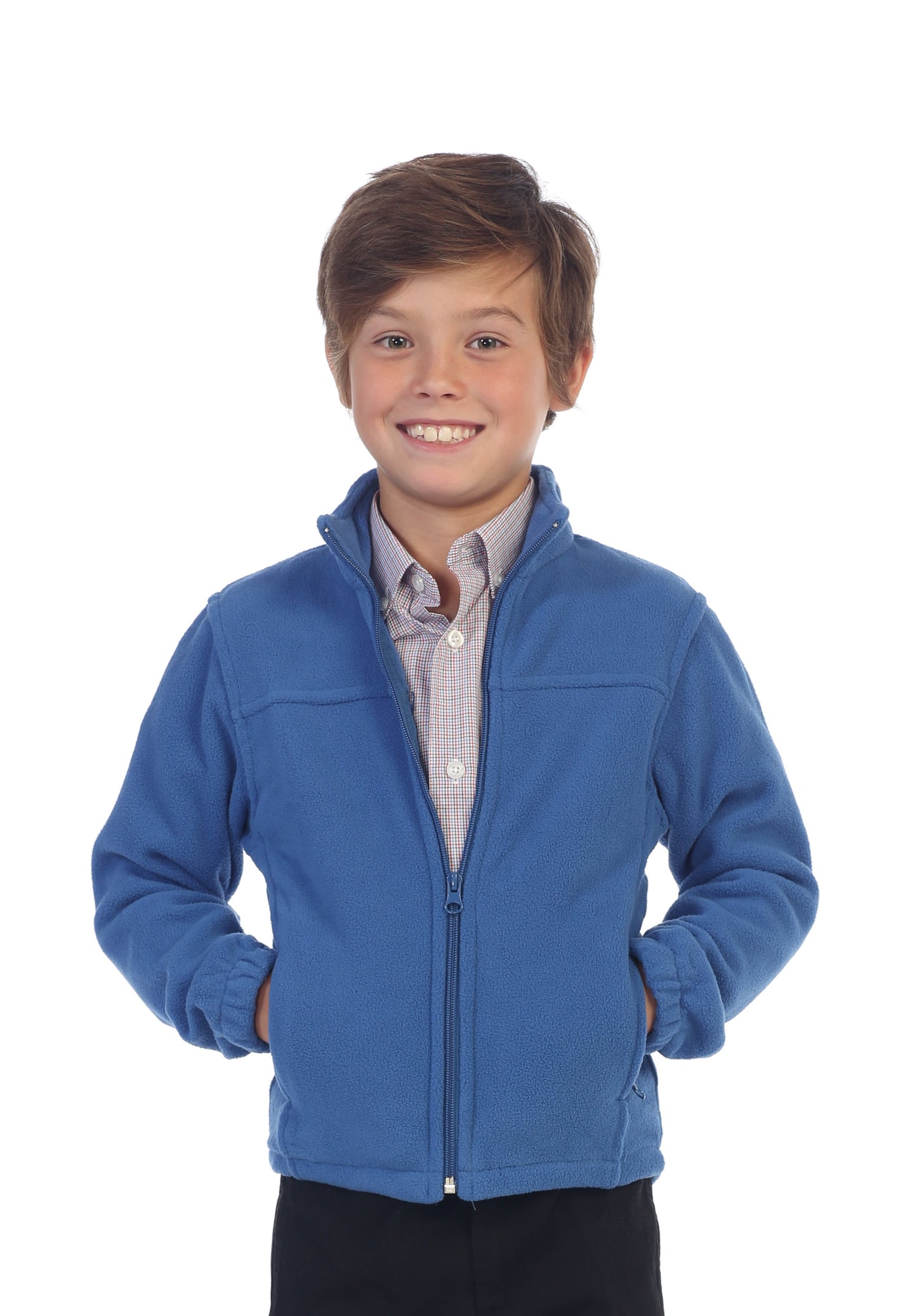 FS-801 Full Zip Polar Fleece Jacket - 10 Colors - Size 4-18
