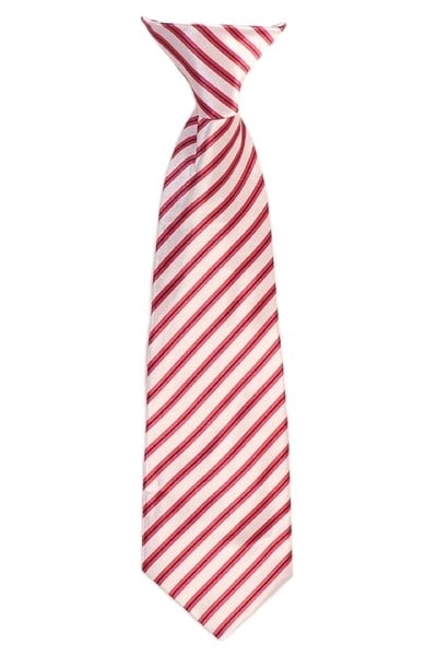BOYS-STRIPED-CLIP-TIE-19 COLORS-SIZE S (2-4) - M (5-7) - L (8-18)
